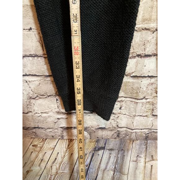 Offline by Aerie Jogger Pants Womens Small Black Popcorn Knit Lounge Wear Cotton - Picture 12 of 16